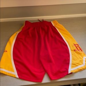 Houston Rockets Adidas NBA Swingman Shorts Size M